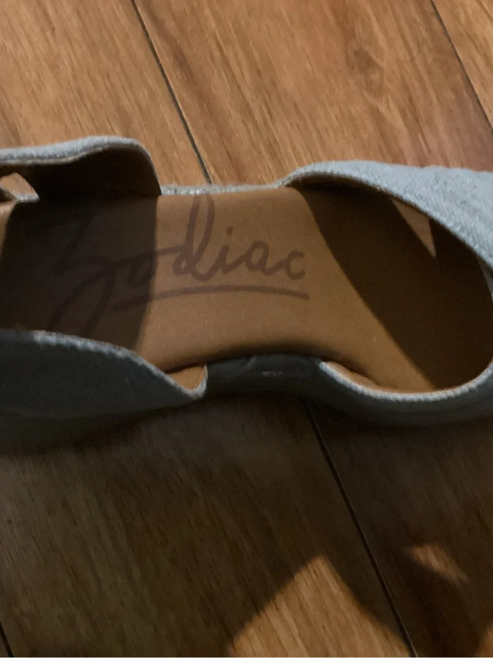 Women’s Zodiac Wedge Espadrille Sandal Lt. Denim Blue  Size 6 NEW